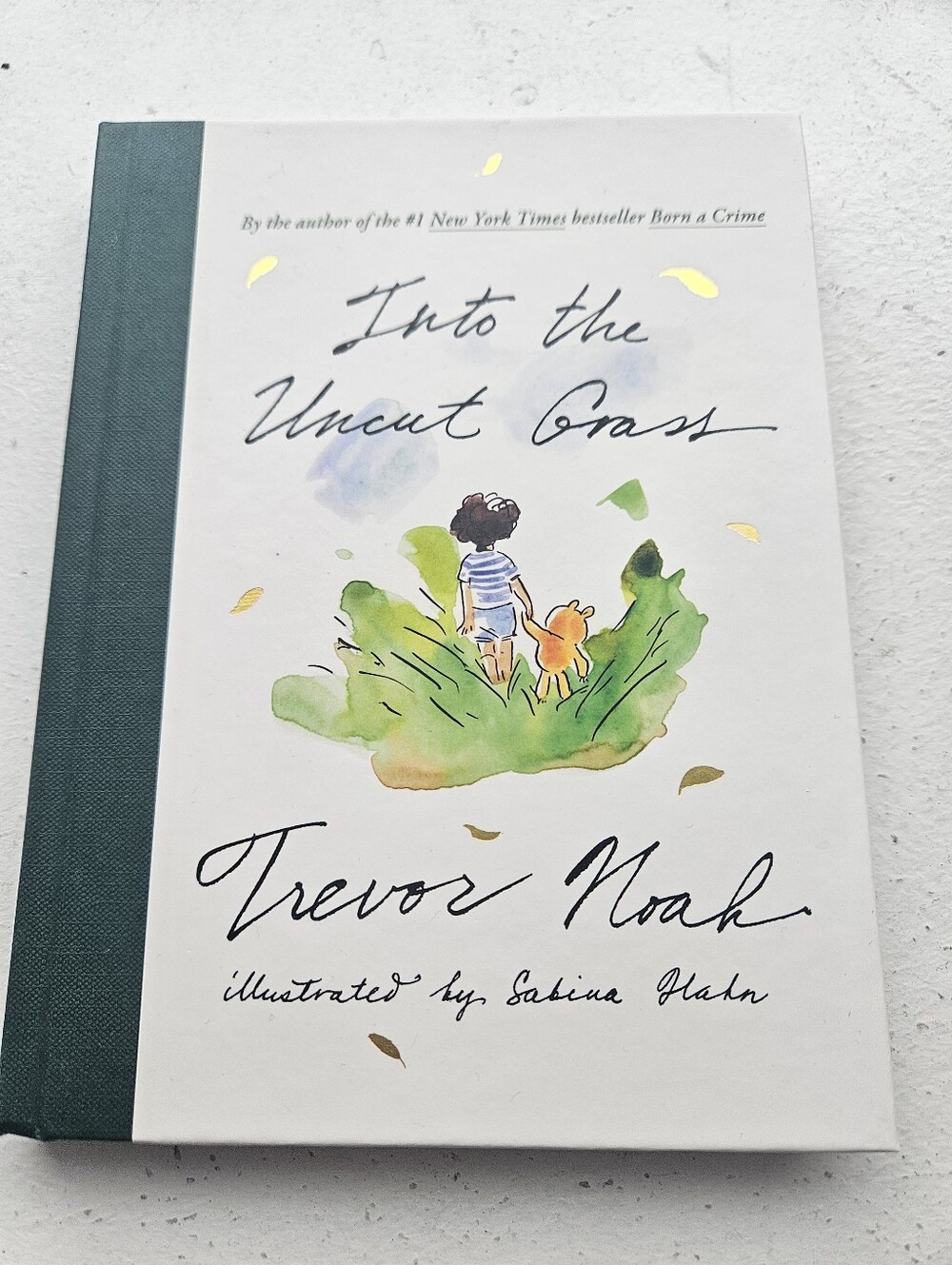 📚 "Into the Uncut Grass" Trevor Noah | Hardcover 2024 | w/ Rare Bookmark